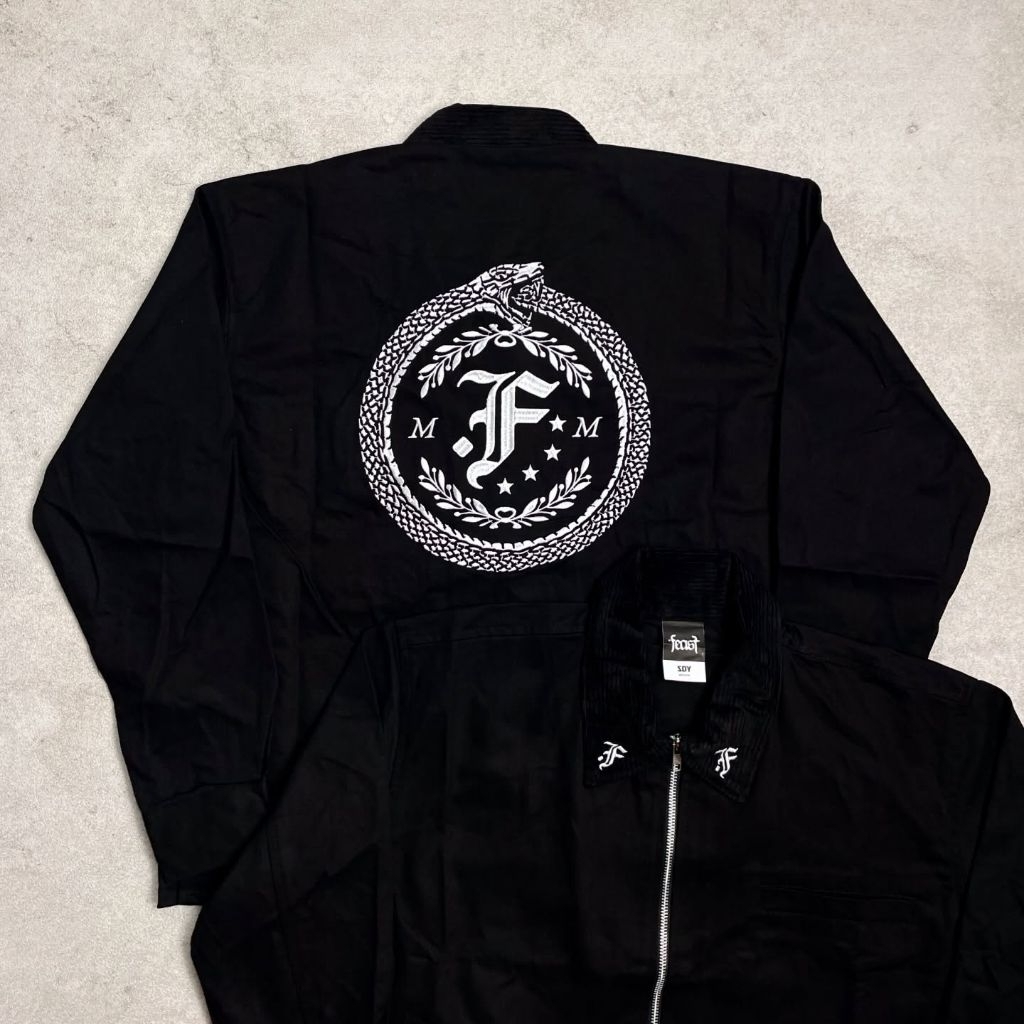 Work Jacket Feast - Ouroboros Black | Work Jacket Black Original Merchandise