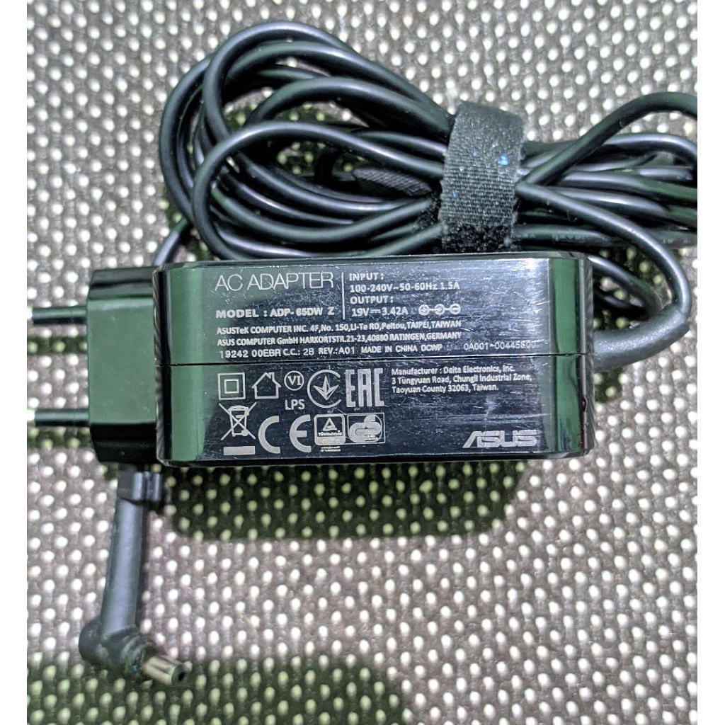 charger laptop asus ADP 65DW Z ori copotan