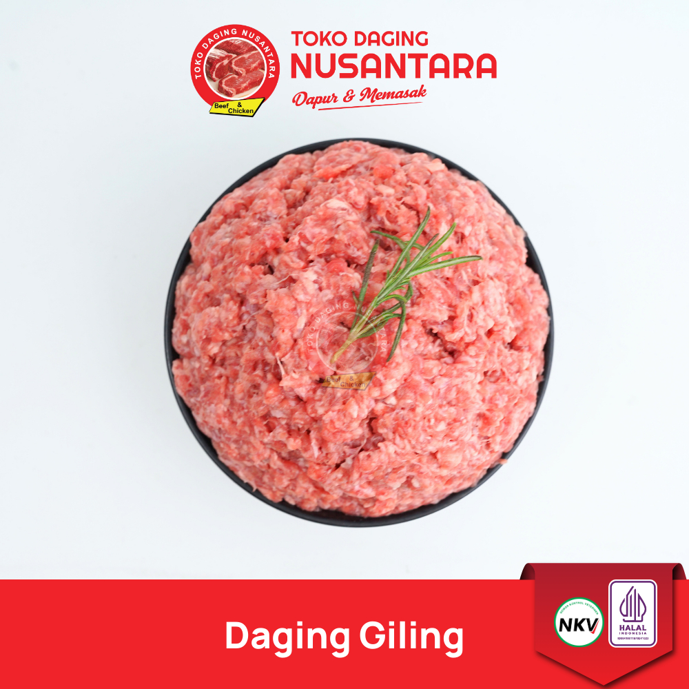 Daging Sapi Giling Fresh 1kg – Cincang Halus Premium, Siap Masak | Toko Daging Nusantara