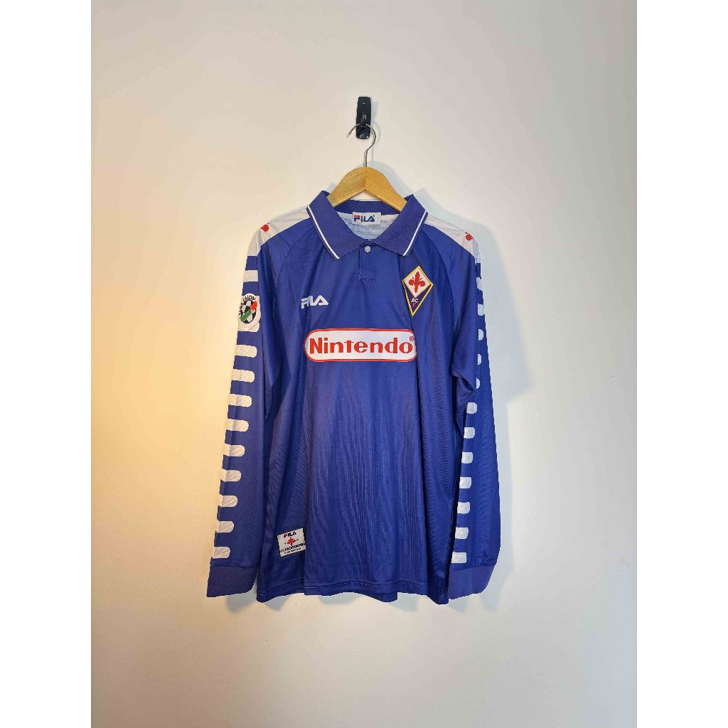 Jersey Long Sleeve Fiorentina Home 1998/1999 – Size L