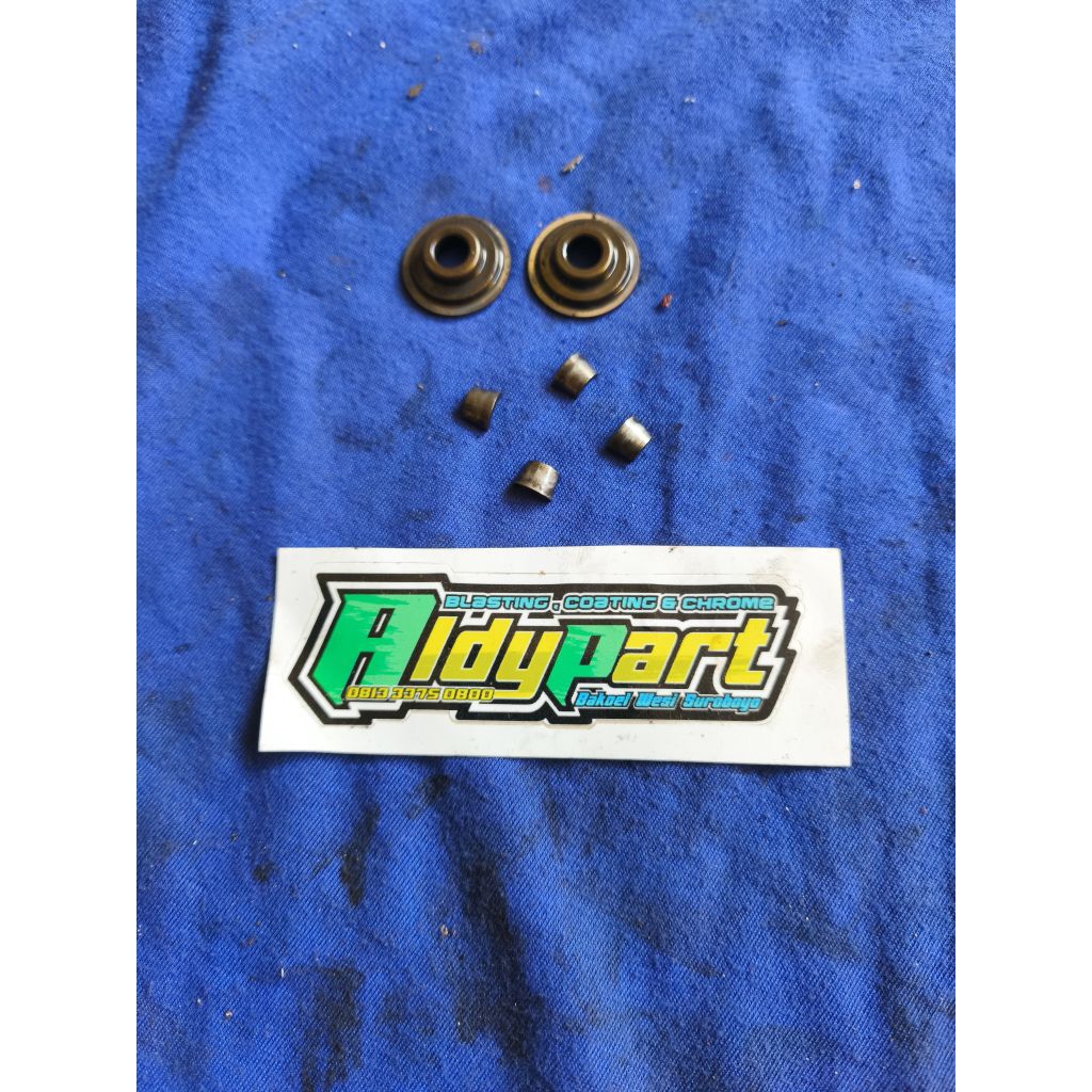 Retainer set kancingan klep kuku macan topi klep kelep tiger revo megapro