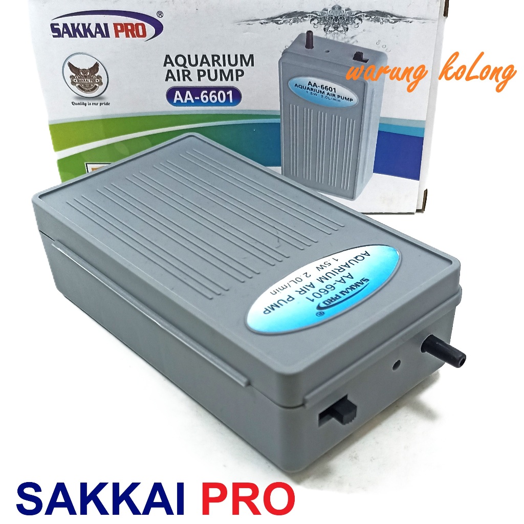 Pompa Udara Aquarium Baterai SAKKAI PRO Aerator oksigen Akuarium air pump battery