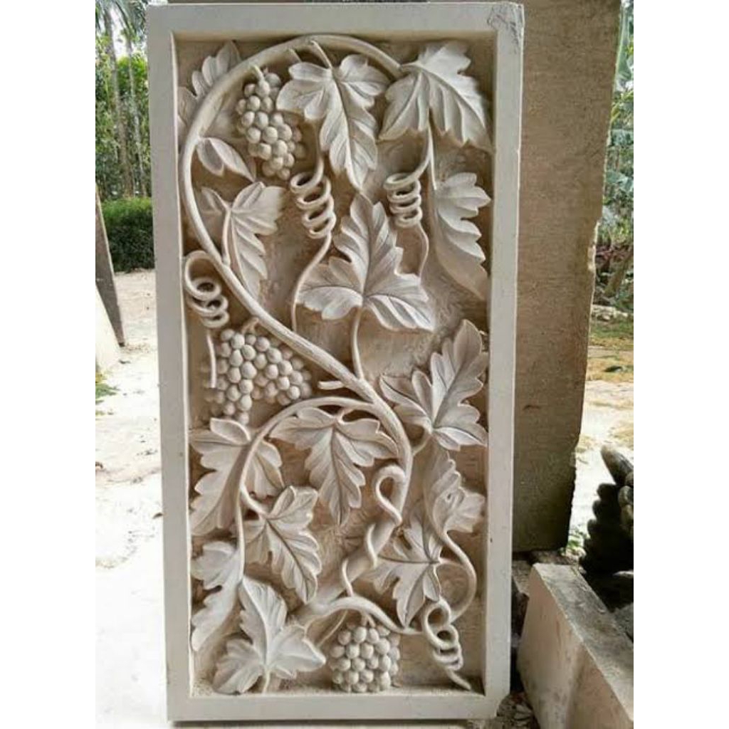 invoice ukiran motif anggur 45x120 dan jasa kirim