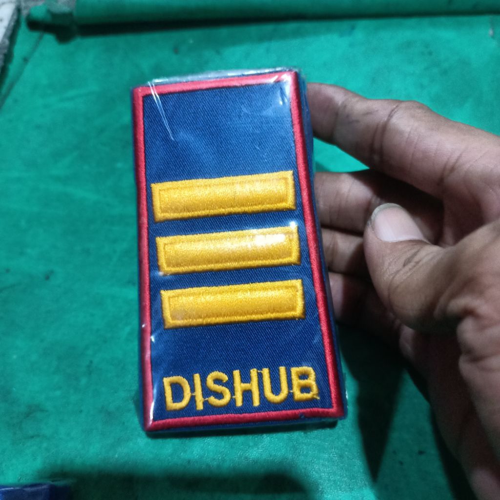 pangkat dishub 3c Lis merah sepasang