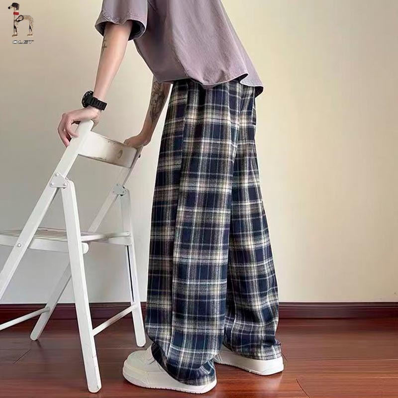 Olet Celana Panjang Pria Celana Pria Tie-Dye Corduroy Celana Cowok korean style Celana Santai  celan