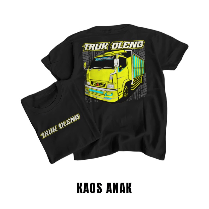 Kaos Truk Anak Baju kaos Truck Oleng Anak Umur 2 - 13 Tahun Terbaru