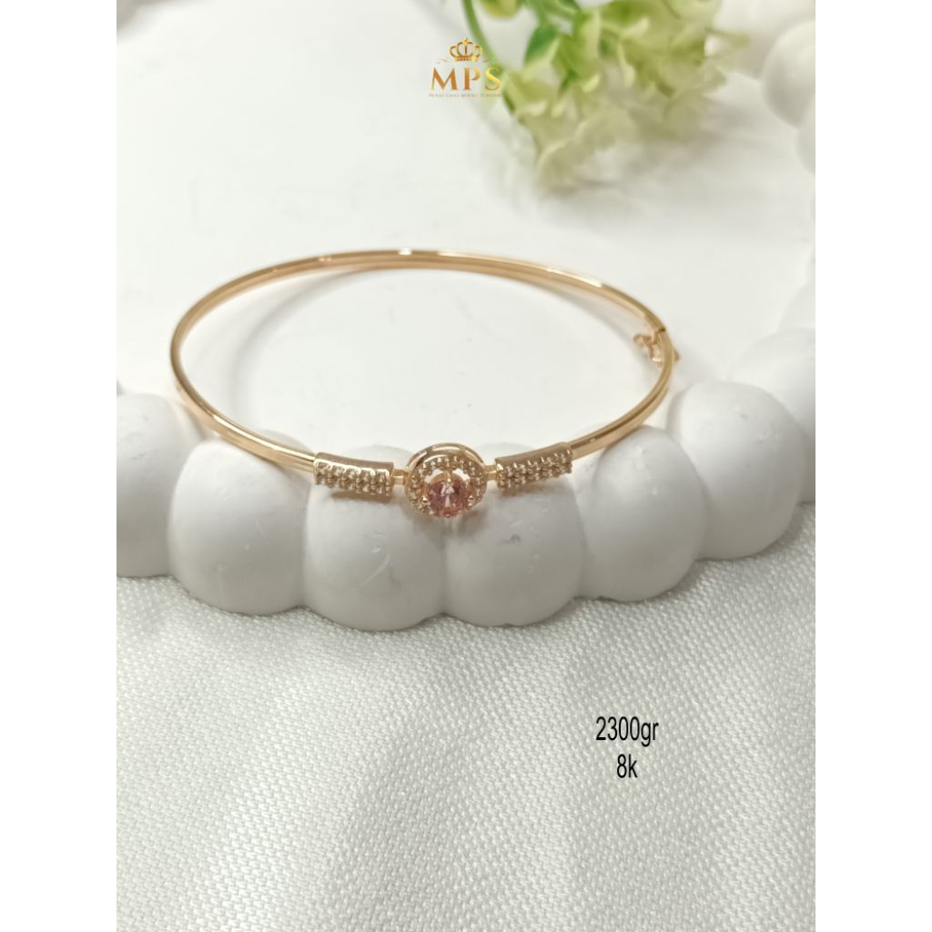 puterasokaraja NEW COLLECTION GELANG OVAL EMAS ASLI KADAR 8K/375% TOKO EMAS PUTERA SOKARAJA