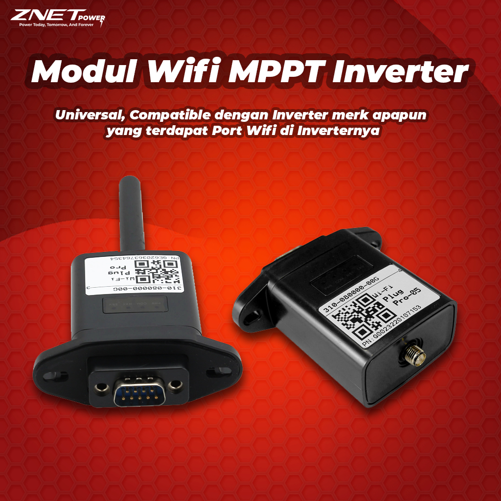 MODUL WIFI KIT INVERTER MPPT KOMPATIBEL SEMUA INVERTER MPPT DENGAN PORT MODUL WIFI