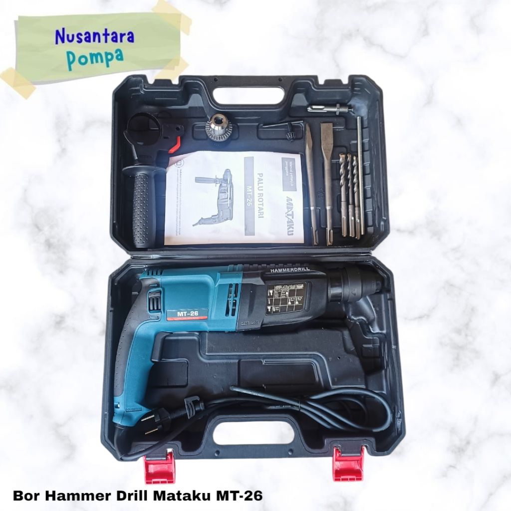 Bor Hammer Drill Mataku MT-26