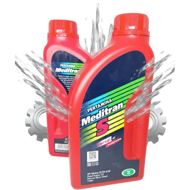 OLI MEDITRAN S SAE 40 1 LITER OLI PELUMAS MEDITRAN S SAE 40 1L PELUMAS KENDARAAN