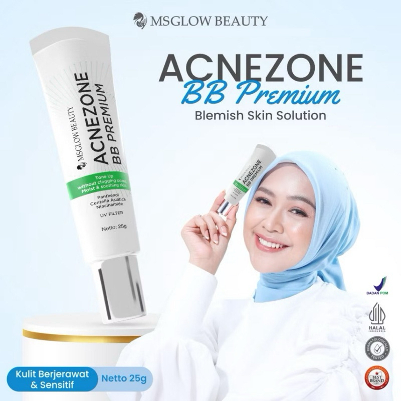 MS GLOW ACNE ZONE BB PREMIUM