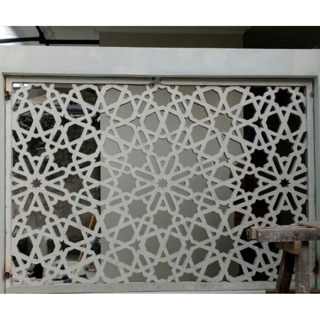 JUAL GRC KRAWANGAN CETAK ORNAMEN DINDING PERM2