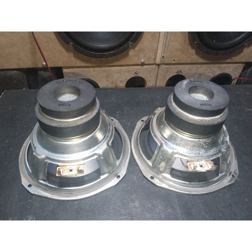 Speaker Subwoofer Sony Double Magnet Sepasang