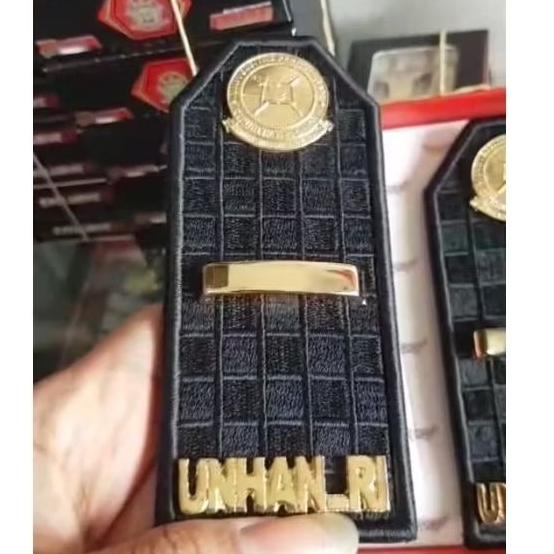 Pdu unhan kain bordir hitam balok 1 Exclusive mewah