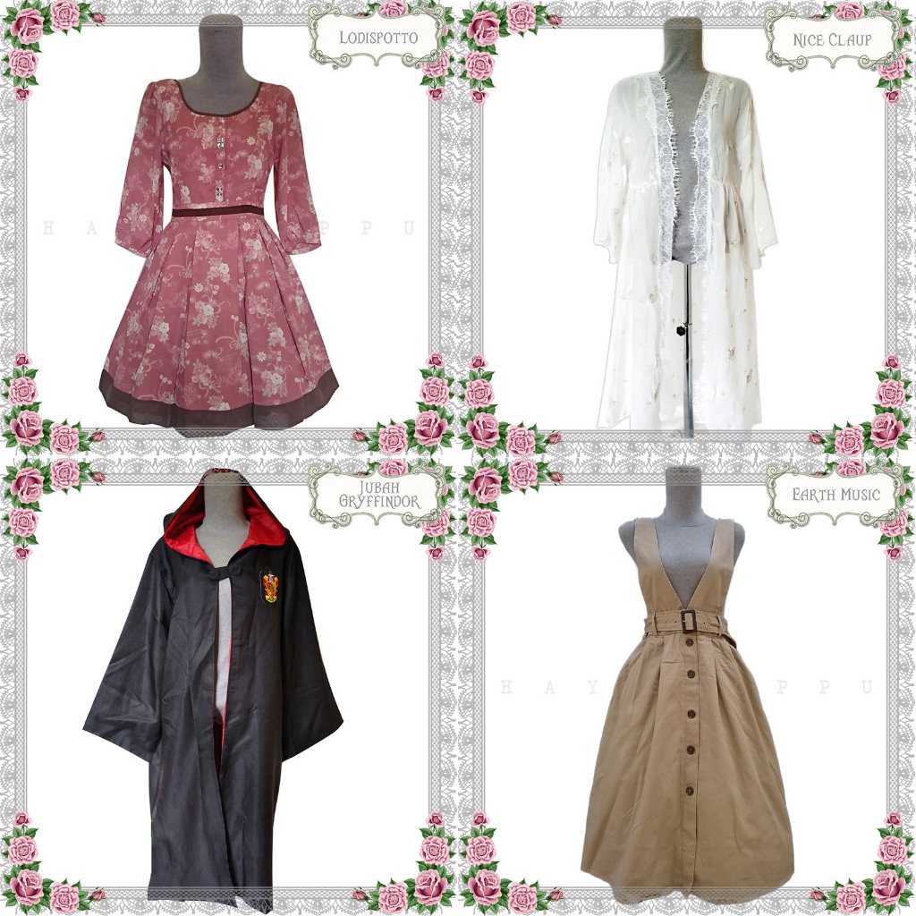 READY 219_DRESS KAWAII CASUAL PREMIUM, AXES FEMME POETIQUE, TITTY & CO, LIZ LISA, ANK ROUGE