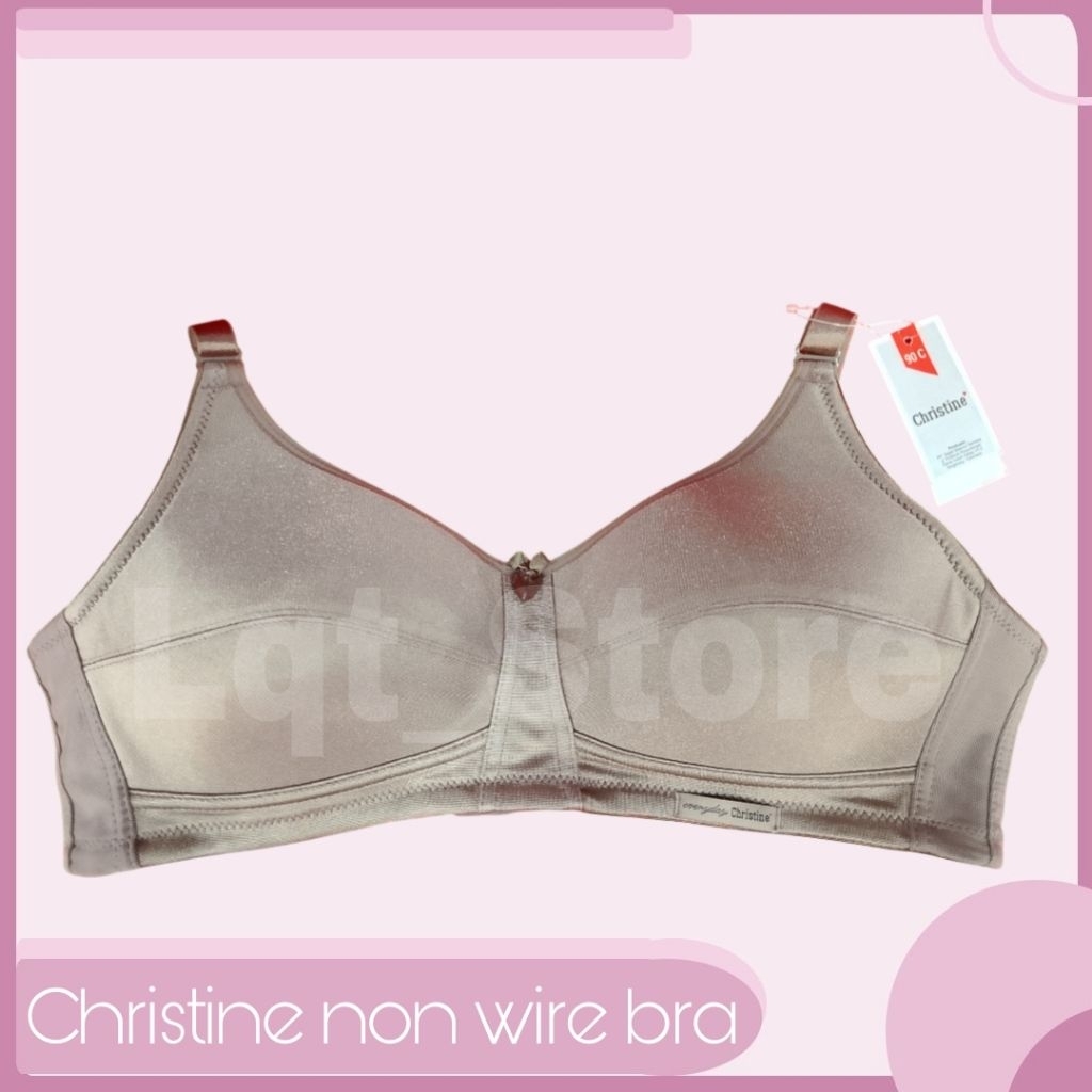 Christine Bra tanpa kawat [New Arrival Basic Bra] Everyday Bra Christine