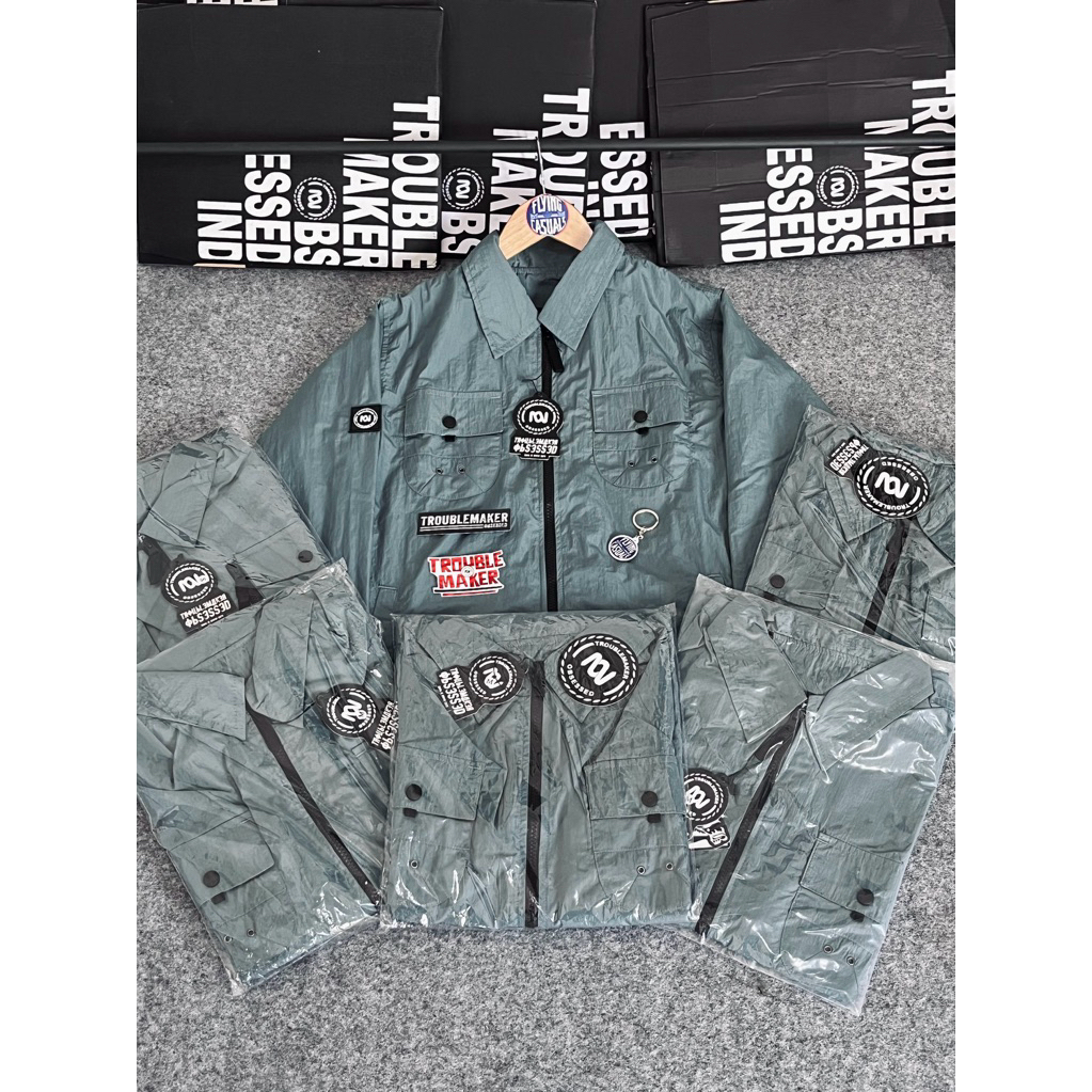 Troublemaker Overshirt Connoiseur sage