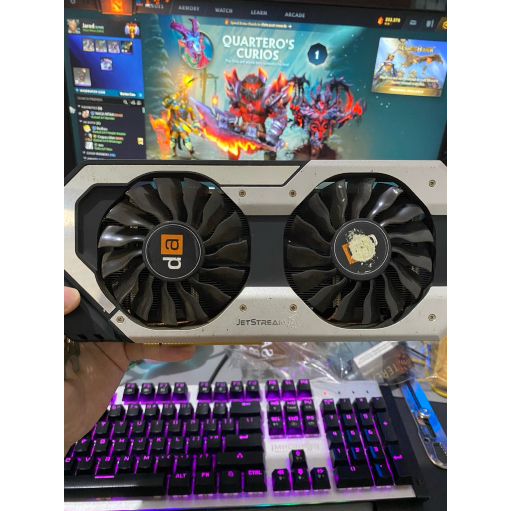 Gtx 1060 6gb Palit JetStream masih segel