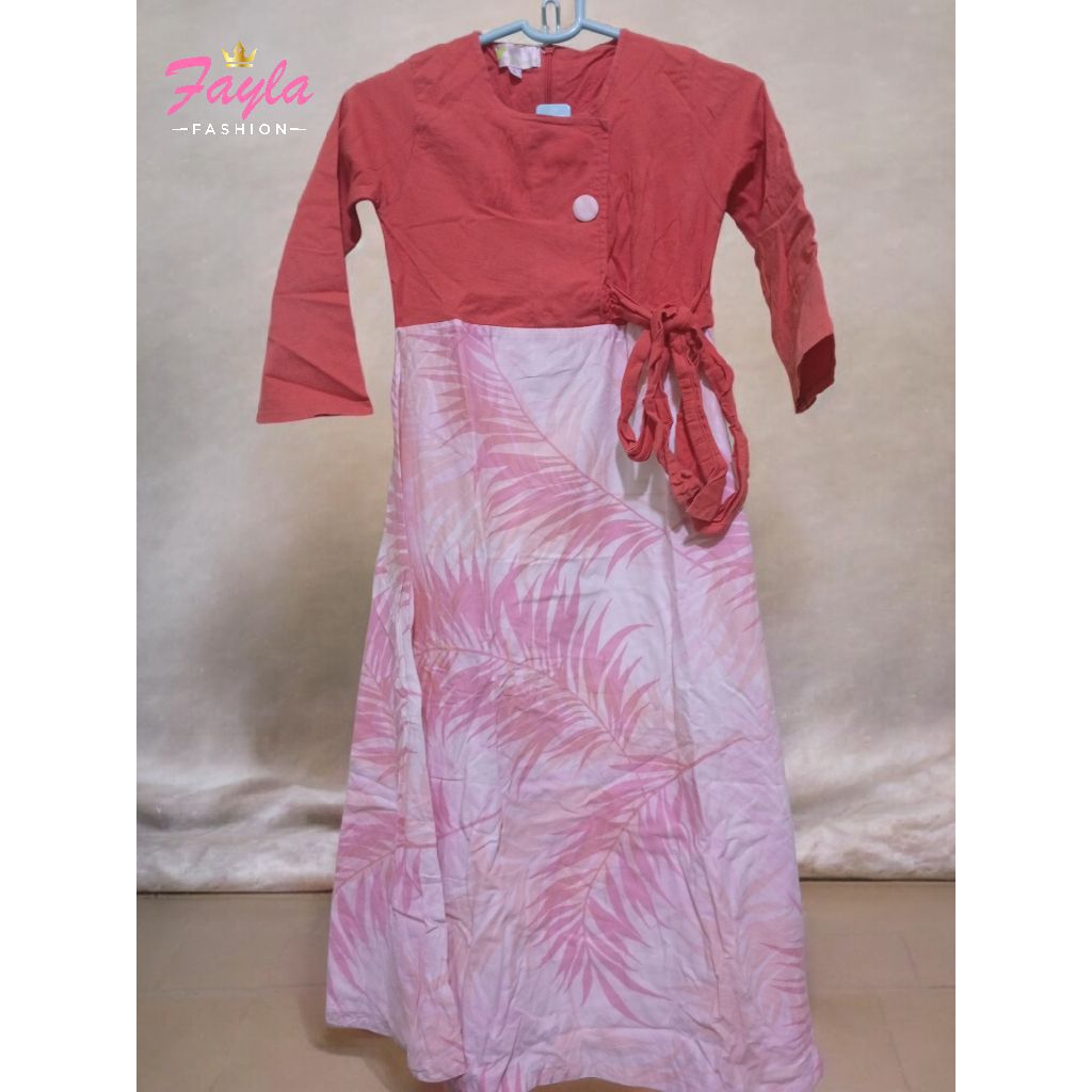 Gamis Anak Warna Orange