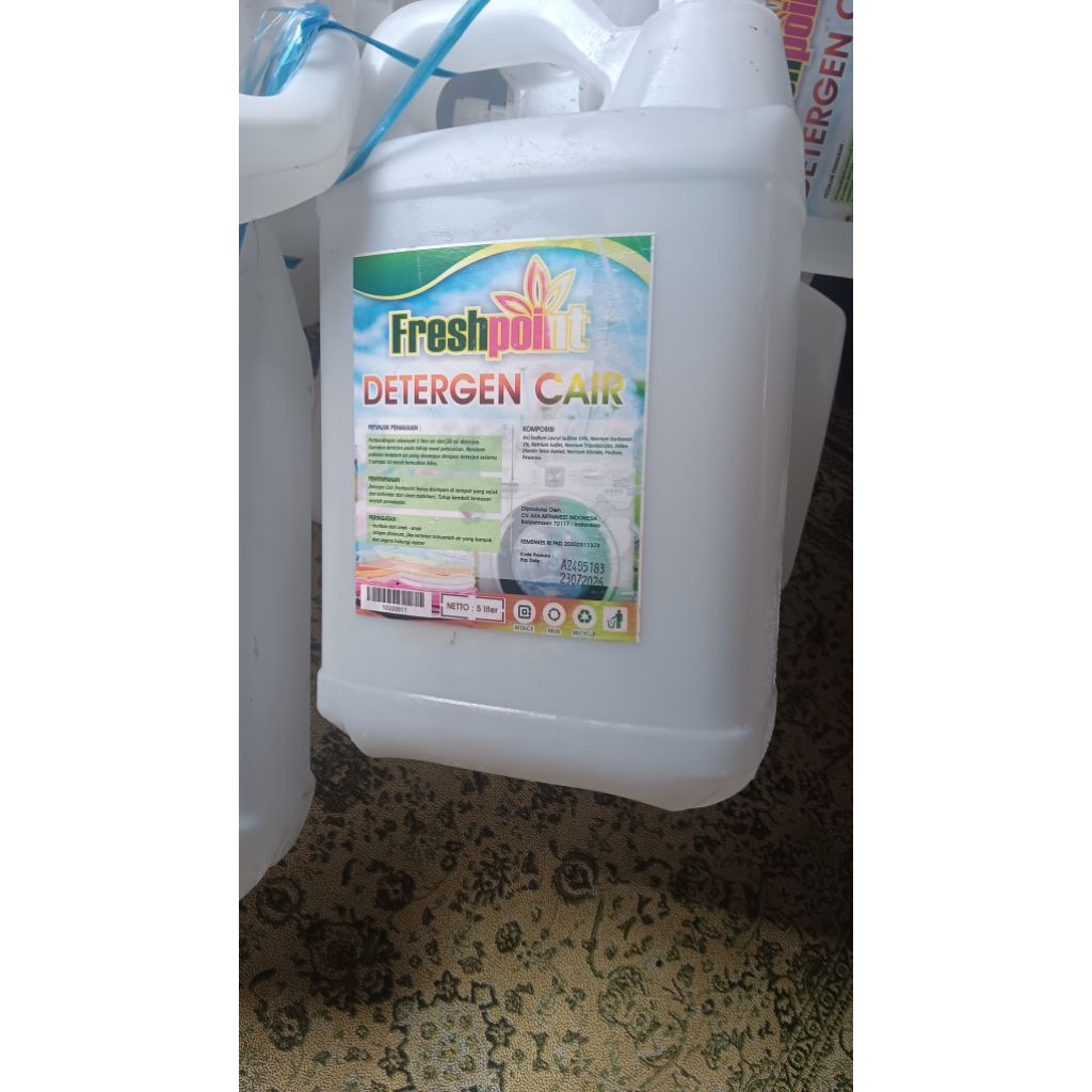 JERIGEN 5 LITER BEKAS PARFOM