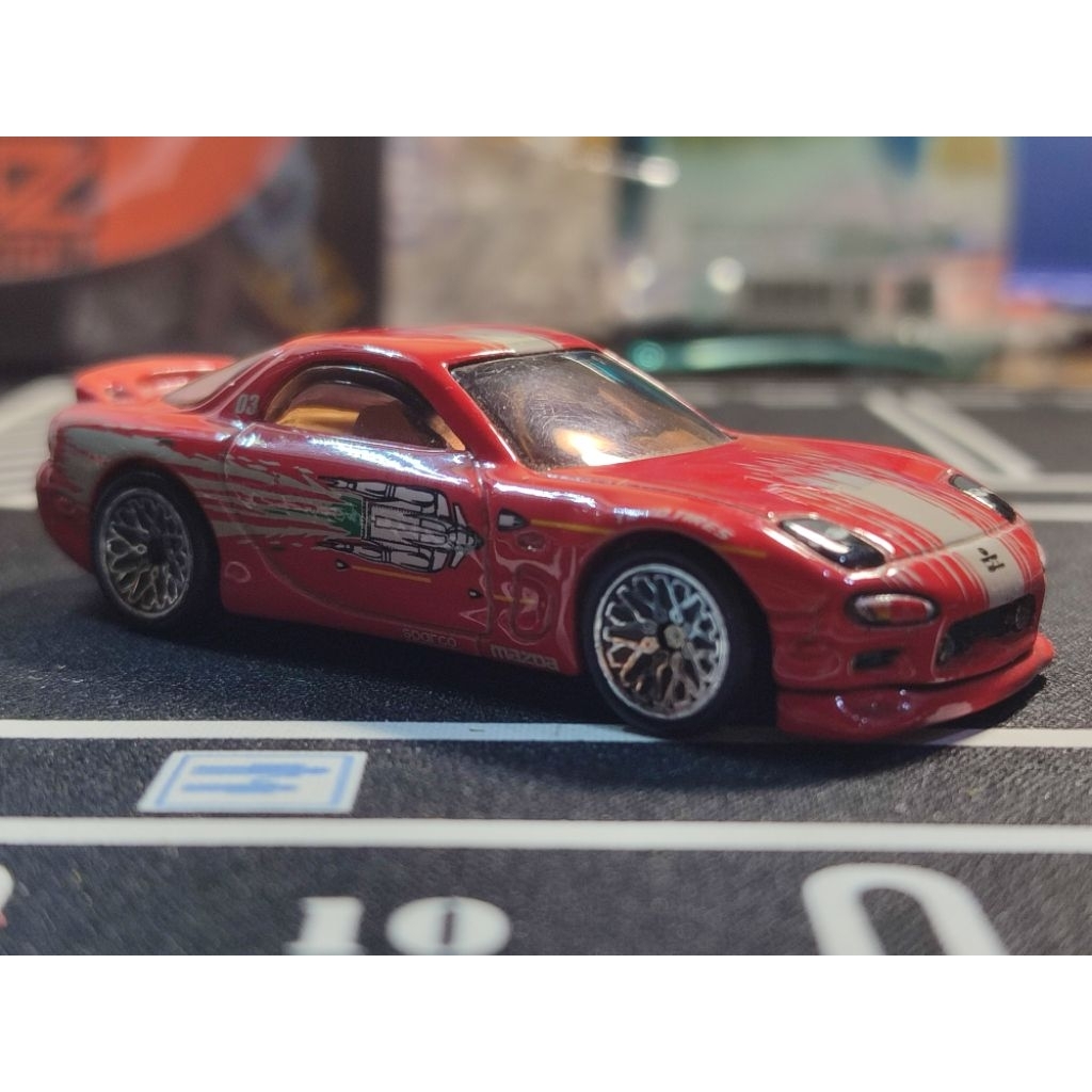 HotWheels Premium Rx7 Fast And Furious