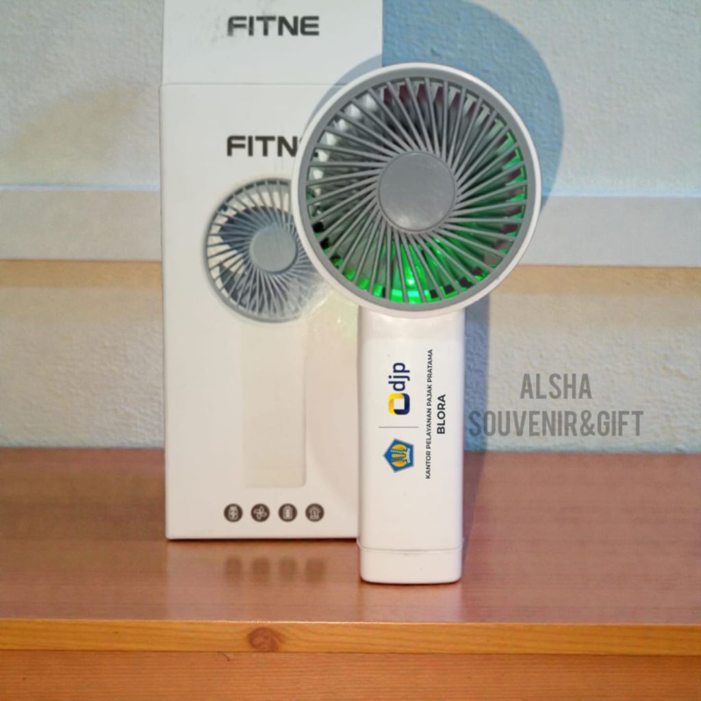 kipas portable custom suka suka wedding gift kantor EO party mudik