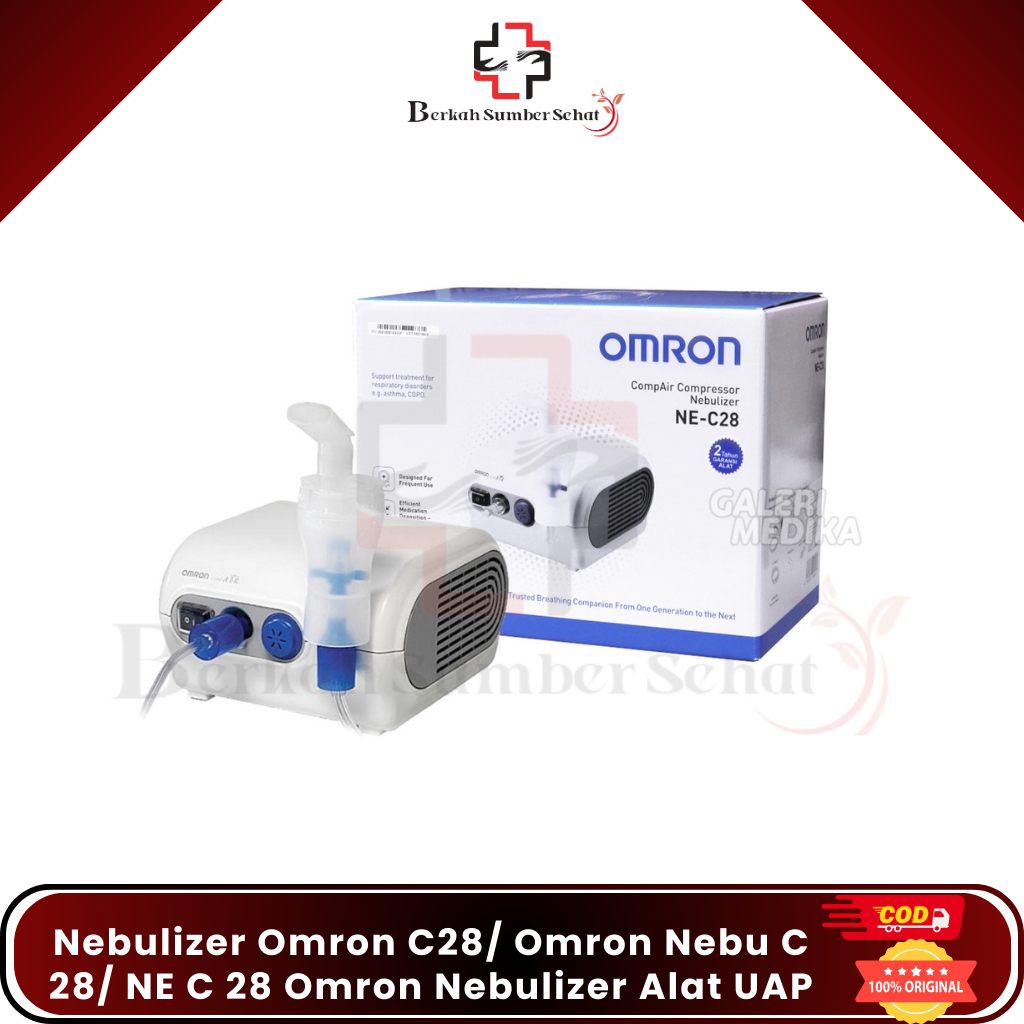 Nebulizer Omron C28/ Omron Nebu C 28/ NE C 28 Omron Nebulizer Alat UAP