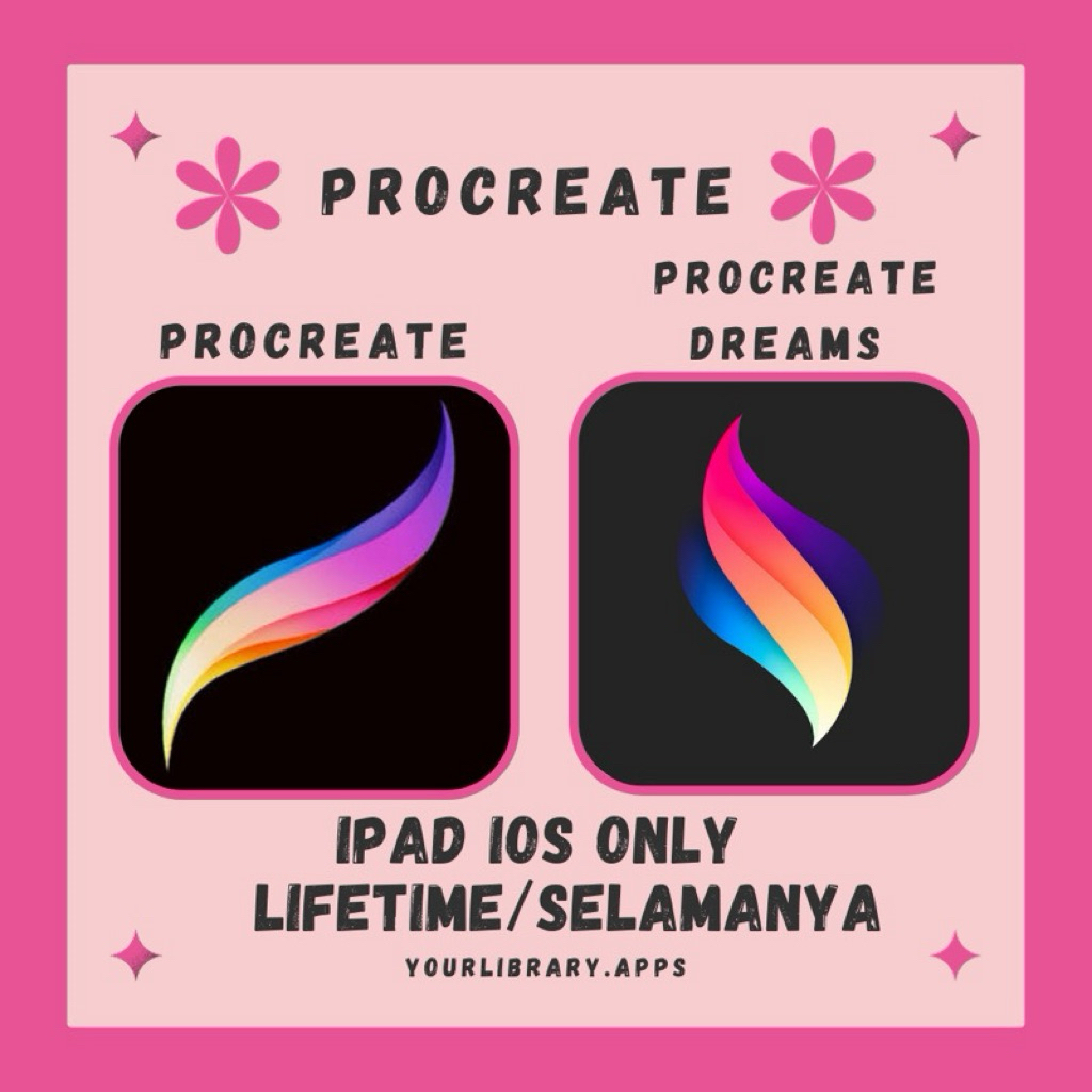 PROCREATE DREAMS IPAD, PROCREATE IPAD PROCREATE POCKET LIFETIME IOS/IPAD