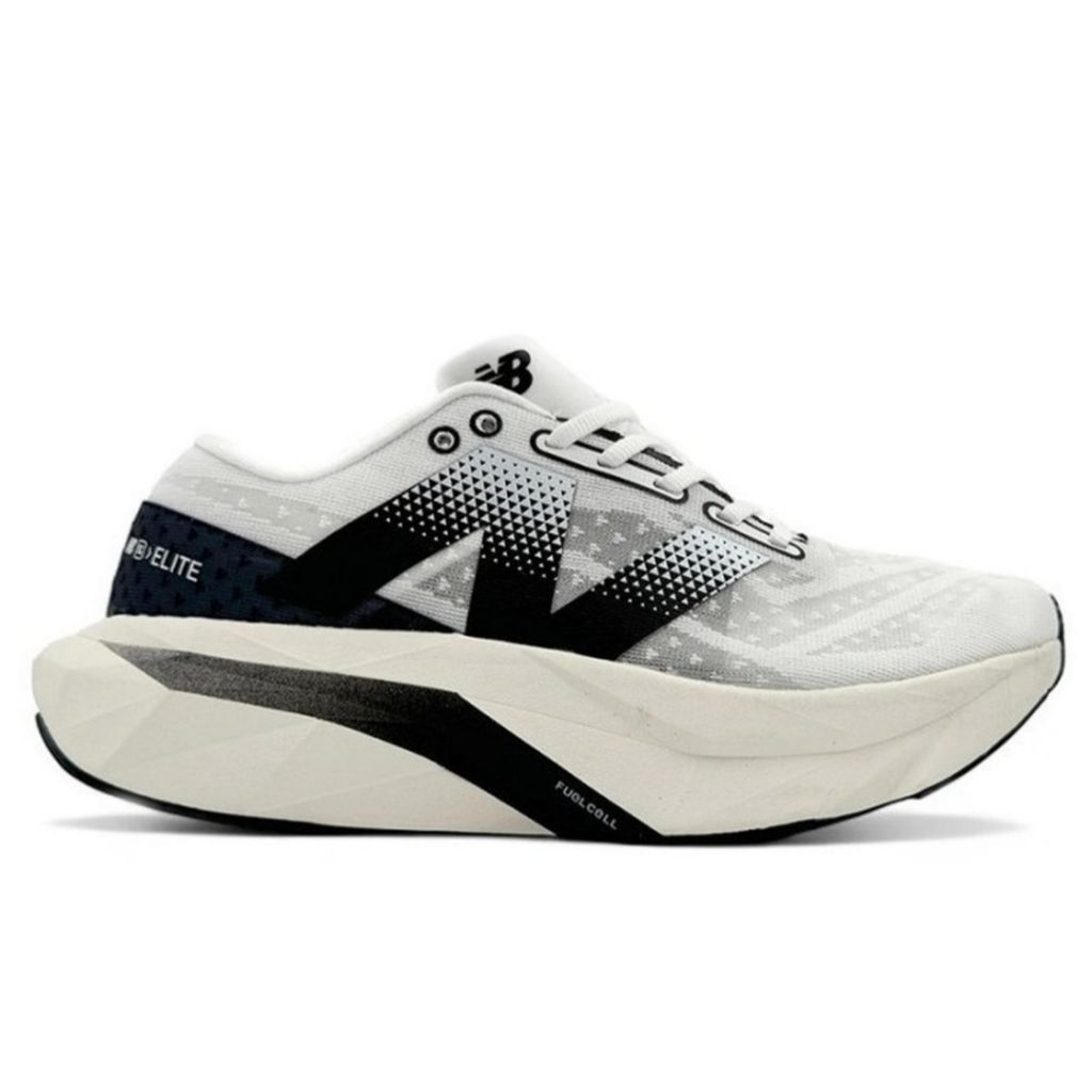 Sepatu Lari Nb FuelCell Elite V4 " White Navy "