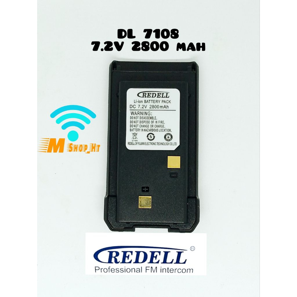 Batre HT Redel DL 7108 original