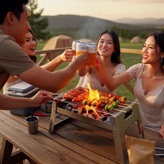 Panggangan Portable Bbq Grill / Bakaran Portable / Panggangan Seafood / Panggangan