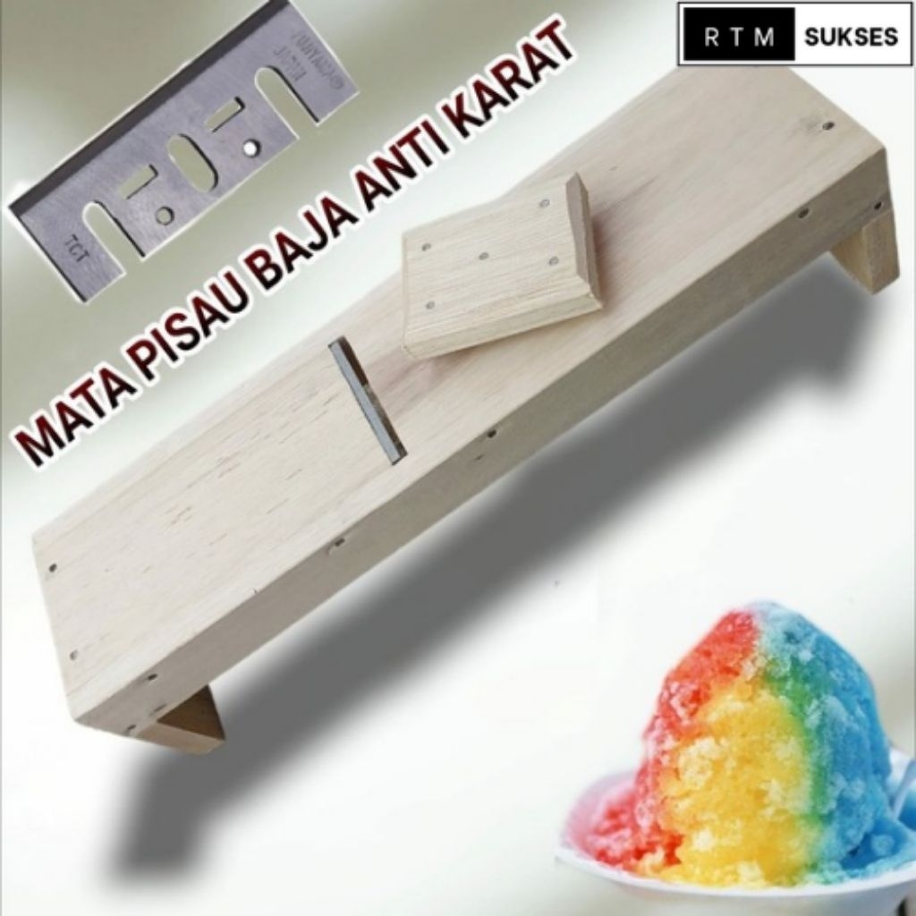 Serutan es kayu/Serutan kayu tradisional