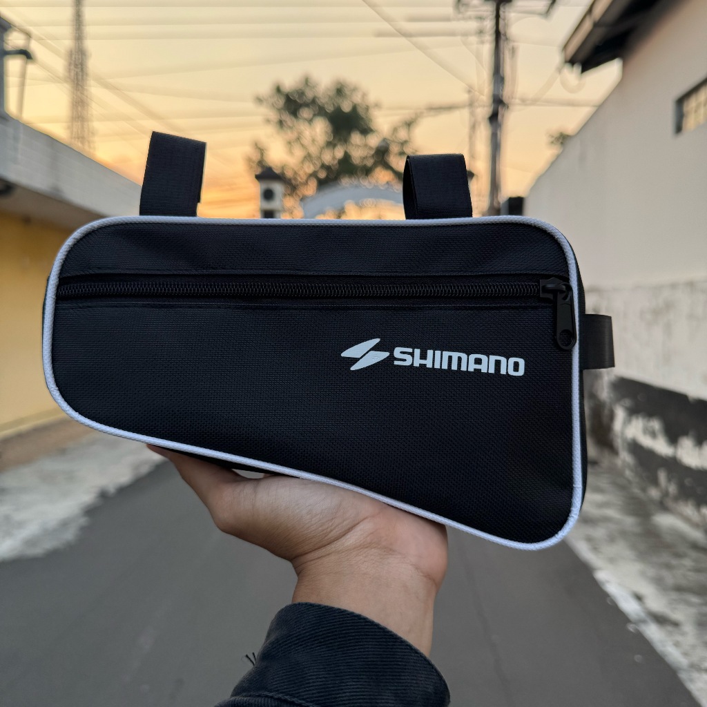 TAS SEPEDA SHIMANO MULTUFUNGSI TERMURAH DAN TERLARIS - TAS SEPEDA FRAME SEGITIGA - TAS OLAHRAGA SEPE