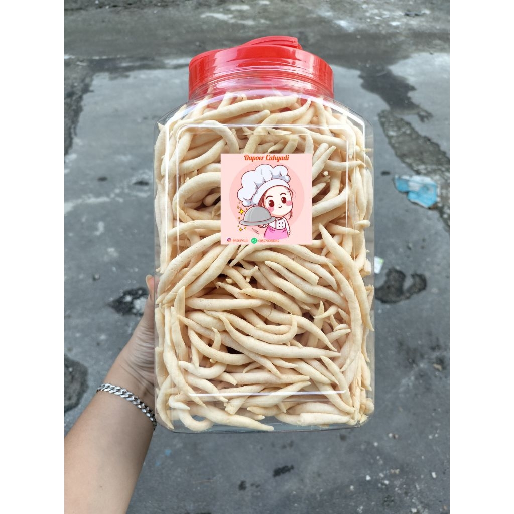 Curut Keju Premium Homemade Toples Besar