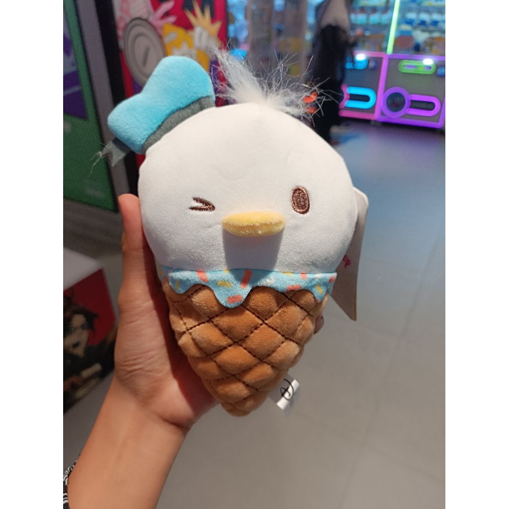 Boneka Disney Disnep donal duck es krim boneka capit funifun oh some