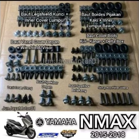 full set baud full body Yamaha NMAX 2015 - 2018
