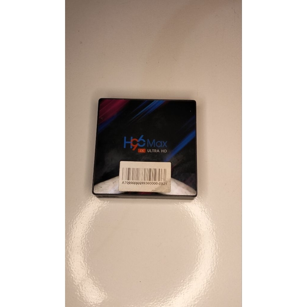 TV BOX ANDROID H96 MAX 4K ULTRA HD 4GB/64GB