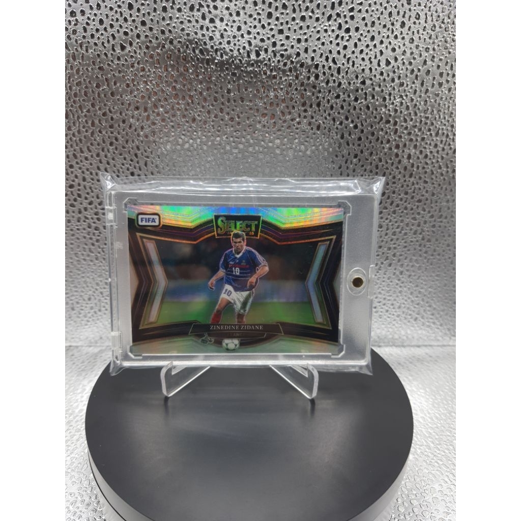 Kartu Bola - 2024-25 Panini Select Prizm Fifa Field Level Refractor #249 Zinedine Zidane