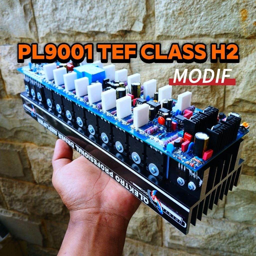NEW Fullset Driver Amp PL9001 TEF Class H 2U | Proffesional Class H2 | Amplifier Balap