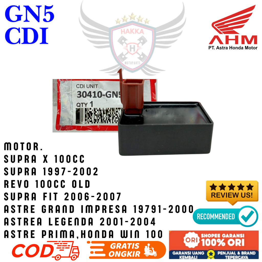 GN5 CDI ASLI HONDA GRAND,CDI ASLI HONDA REVO LAMA,CDI ASLI HONDA SUPRA LAMA,CDI ASLI HONDA SUPRA FIT