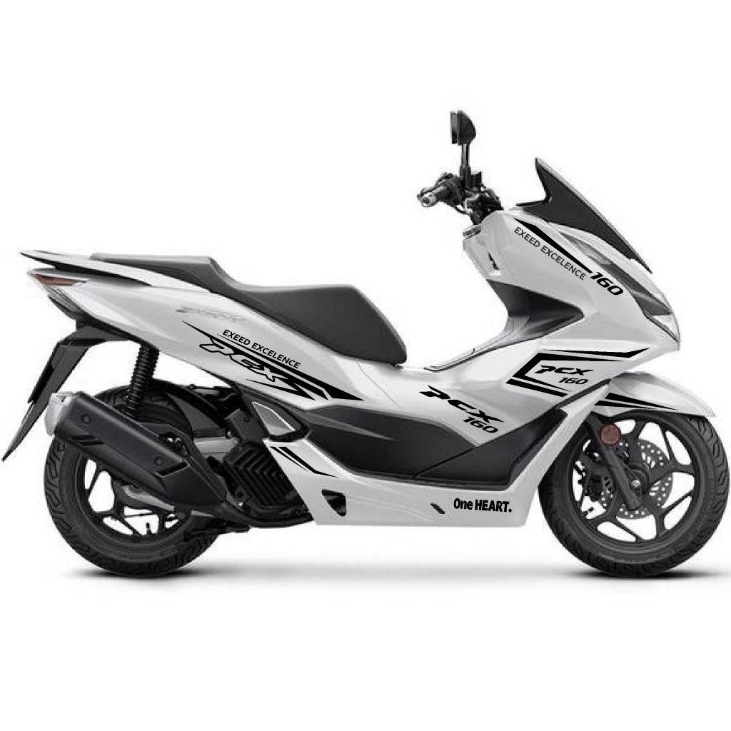 striping motor lis bodi motor pcx 160 tahun 2022 V1 stiker striping cutting stiker motor pcx