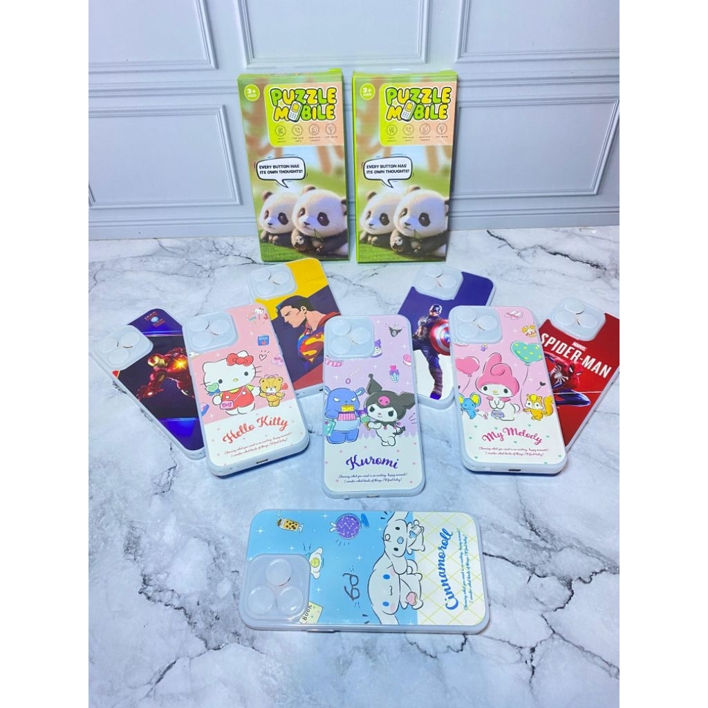 iphone puzzle 36 tombol hp mainan anak