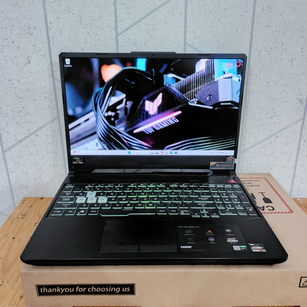 Laptop Asus TUF Gaming FA506Il, Amd Ryzen 5 - 4600H, ###DualVga: - Amd Radeon TM Graphics, - Nvidia 