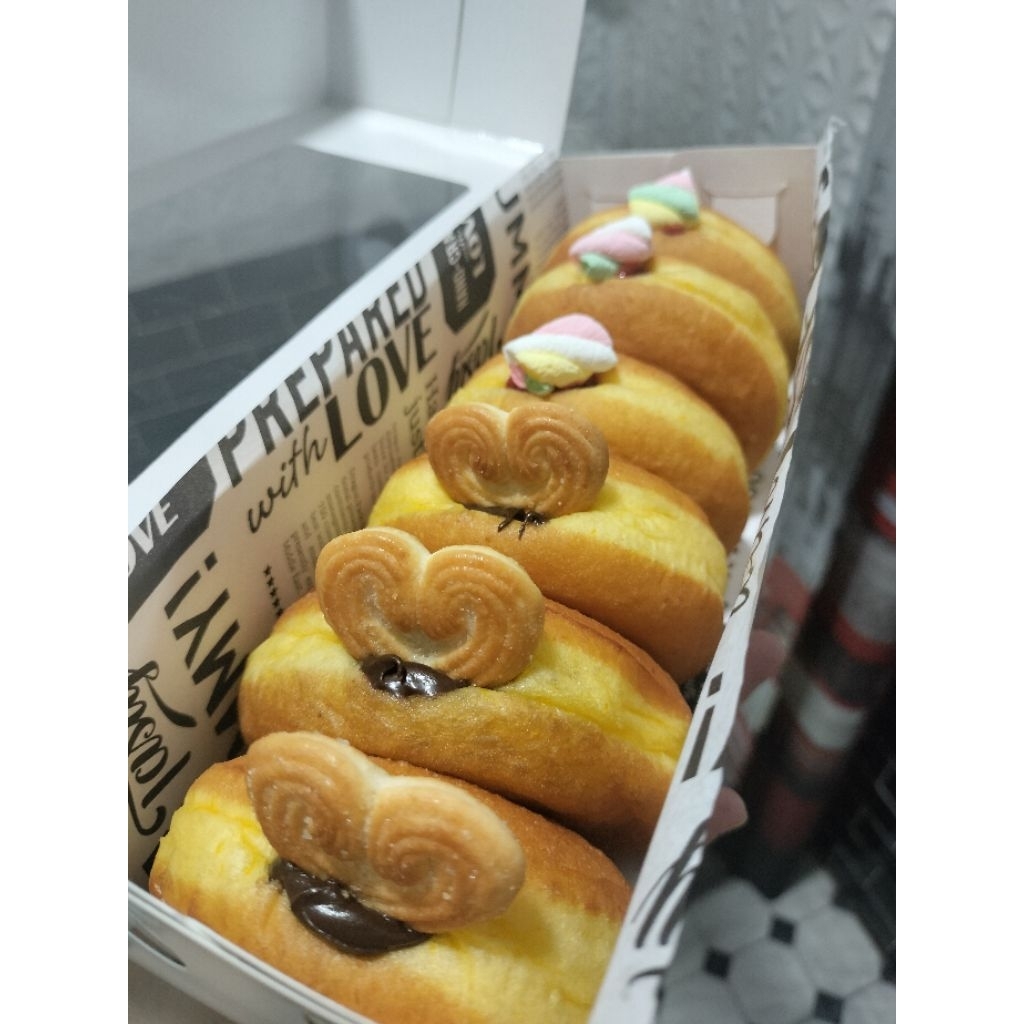Donat Bomboloni Labu [fresh bukan Frozen]