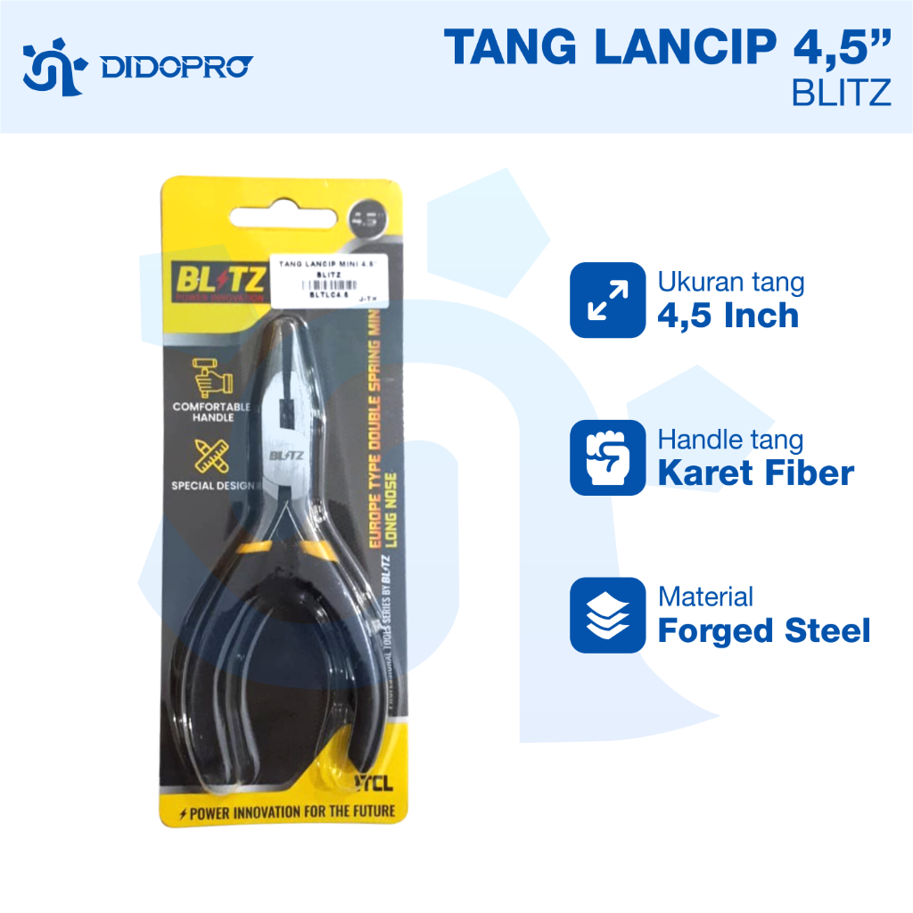 Tang Lancip / Tang Cucut Mini BLITZ 4.5"