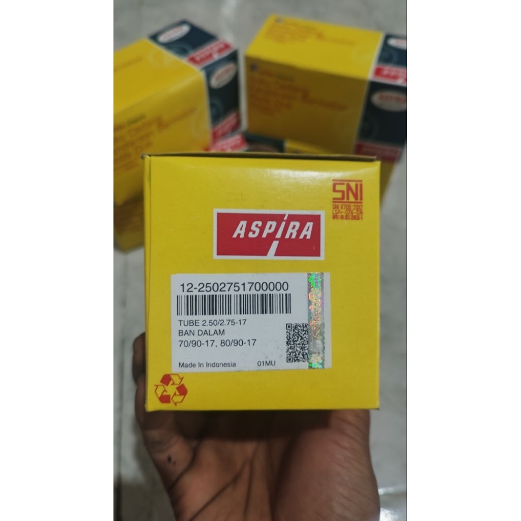 ban dalam motor aspira ring 17 70/90 , 17 80/90
