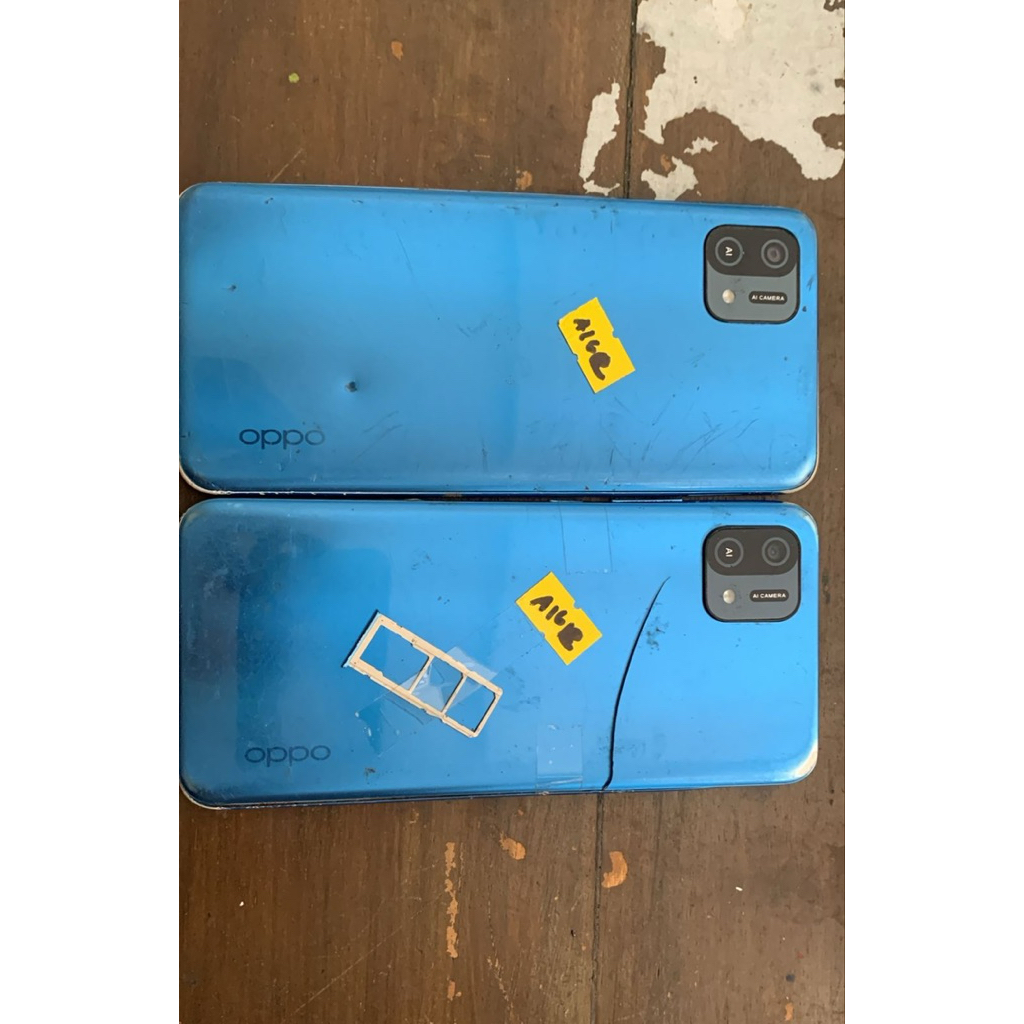 Oppo A16 e mesin normal, minus LCD