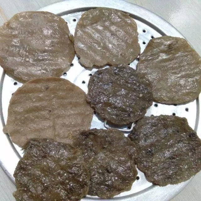 Kemplang tunu panggang palembang / goreng mentah /kerupuk kemplang ikan