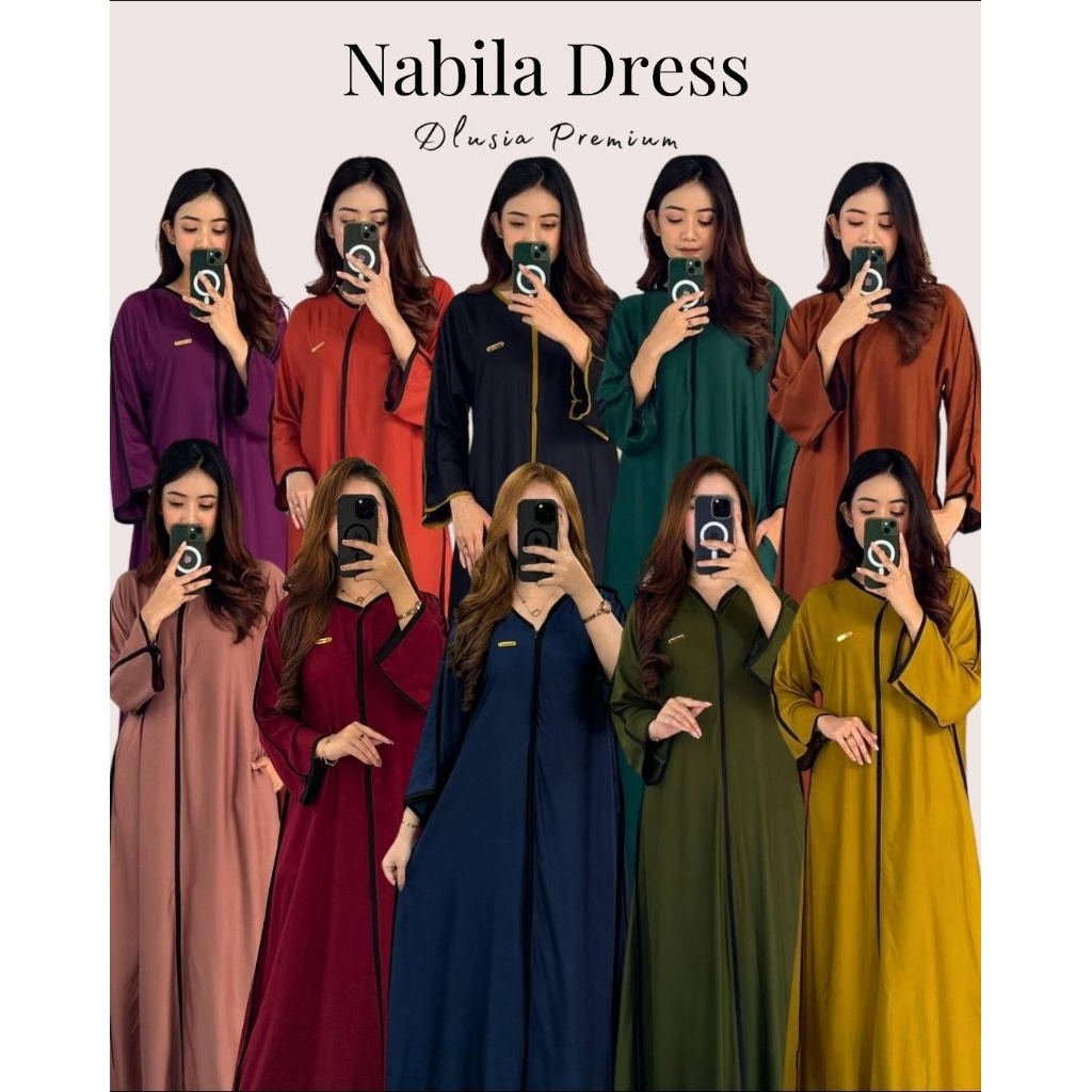 DLUSIA DRESS NABILA dlusia dress jakarta selatan