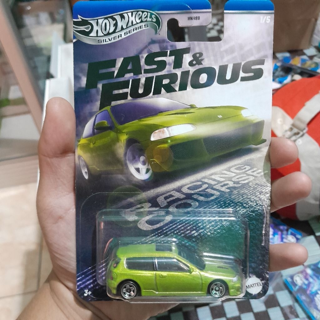 Hotwheels civic eg fast & furious (Tampo Error) free protect